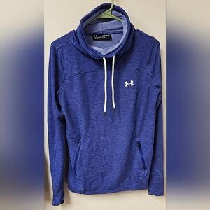 Women's Under Armour Blue Loose Neck Sweatshirt